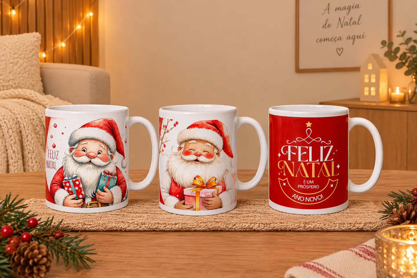 Canecas Personalizadas para o Natal 1