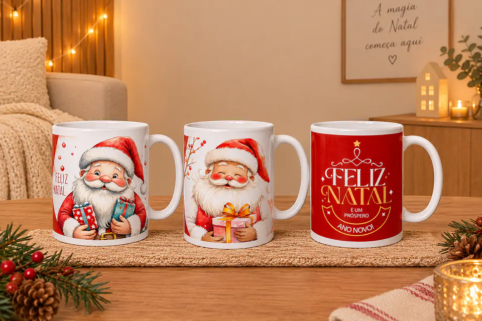 Canecas Personalizadas para o Natal 1