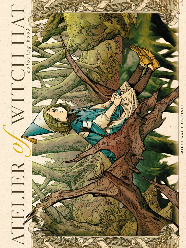 ATELIER OF THE WITCH HAT COLORING BOOK - MILKY WAY 1