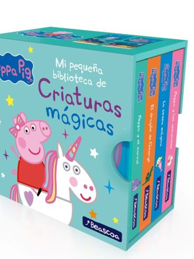 MI PEQUENA BIBLIOTECA  DE CRIATURAS MAGICAS. PEPPA PIG - BEASCOA 1