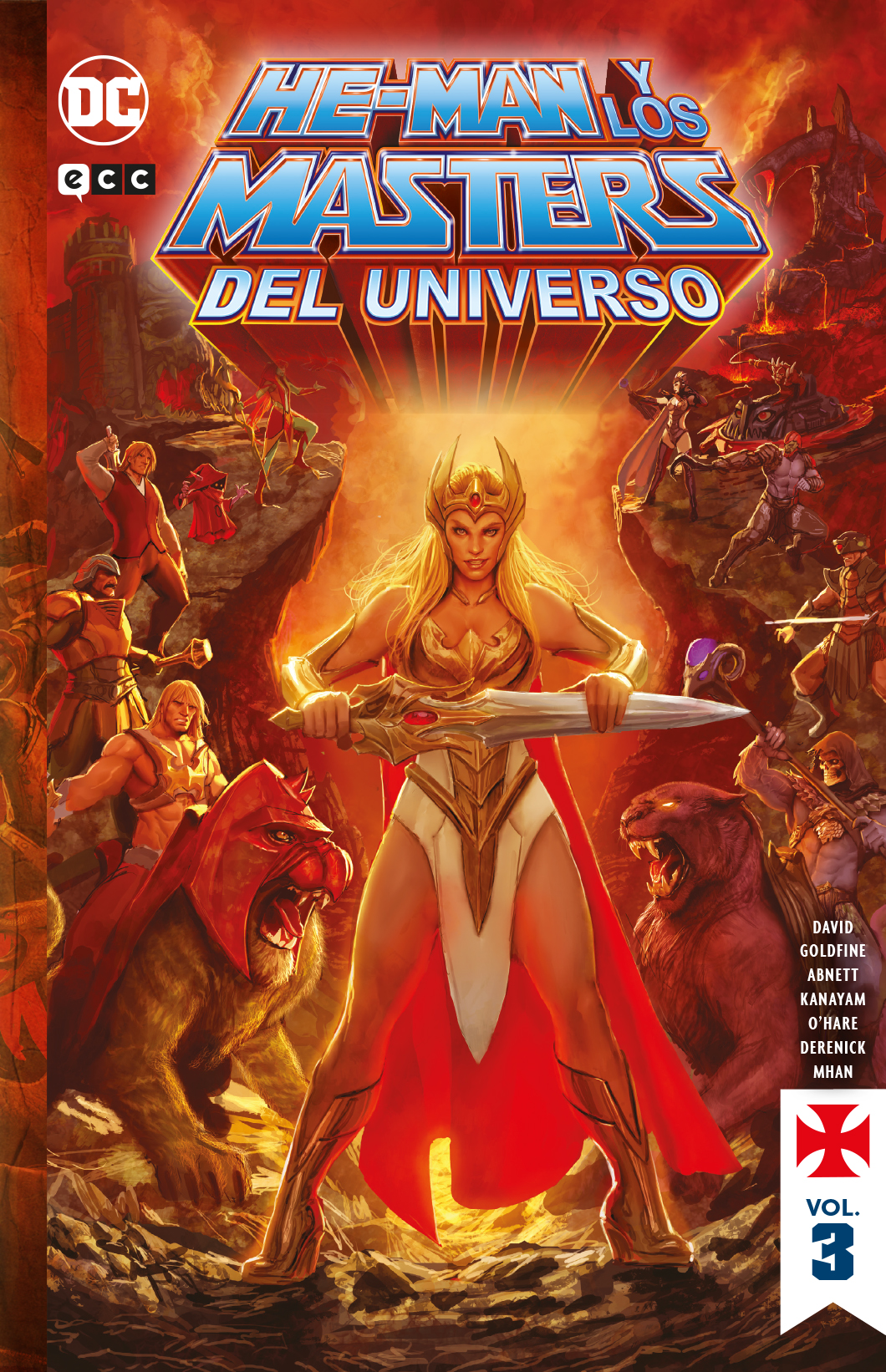 HE-MAN Y LOS MASTERS DEL UNIVERSO VOL. 3 DE 6 - ECC