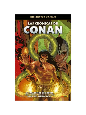 BIBLIOTECA CONAN LAS CRONICAS DE CONAN 02: EL CORAZîN DE YAG-KOSHA - PANINI ESPANA