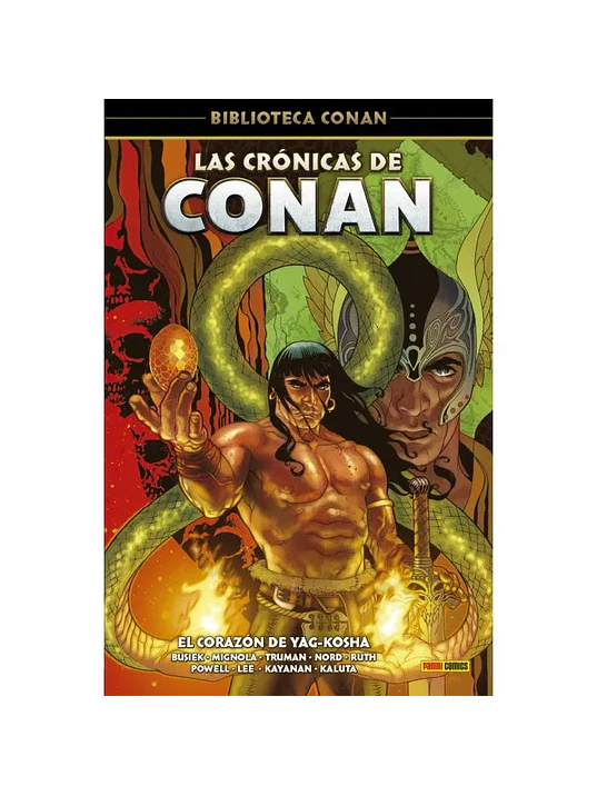 BIBLIOTECA CONAN LAS CRONICAS DE CONAN 02: EL CORAZîN DE YAG-KOSHA - PANINI ESPANA 1