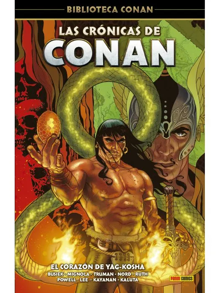 BIBLIOTECA CONAN LAS CRONICAS DE CONAN 02: EL CORAZîN DE YAG-KOSHA - PANINI ESPANA 1