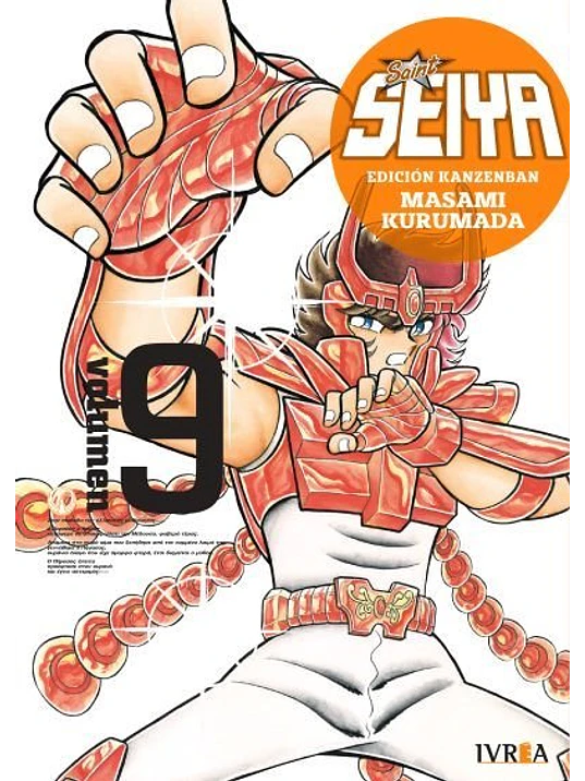 SAINT SEIYA ED. KANZENBAN 09 - IVREA ARGENTINA 1