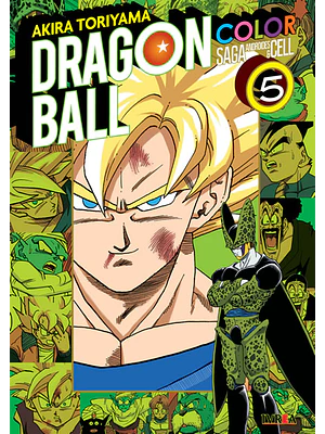 DRAGON BALL COLOR SAGA CELL 5 - IVREA ARGENTINA