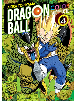 DRAGON BALL COLOR SAGA CELL 4 - IVREA ARGENTINA