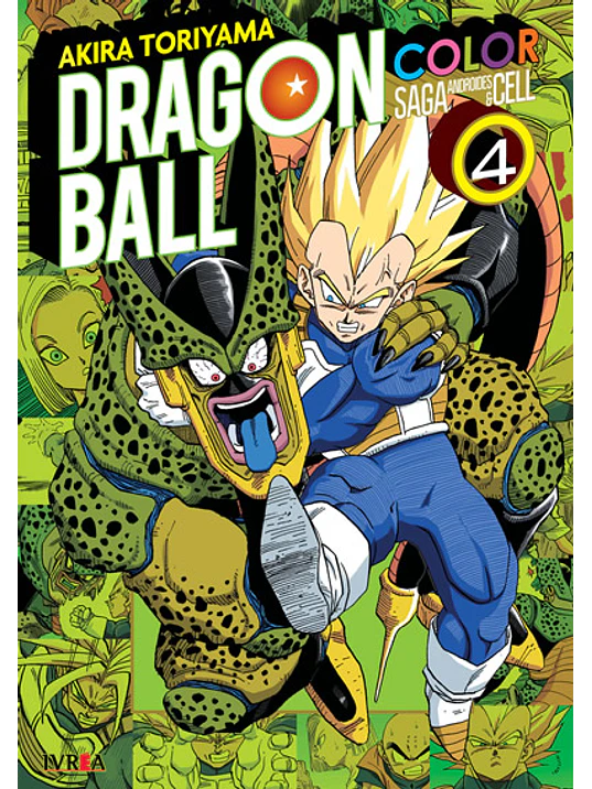 DRAGON BALL COLOR SAGA CELL 4 - IVREA ARGENTINA 1