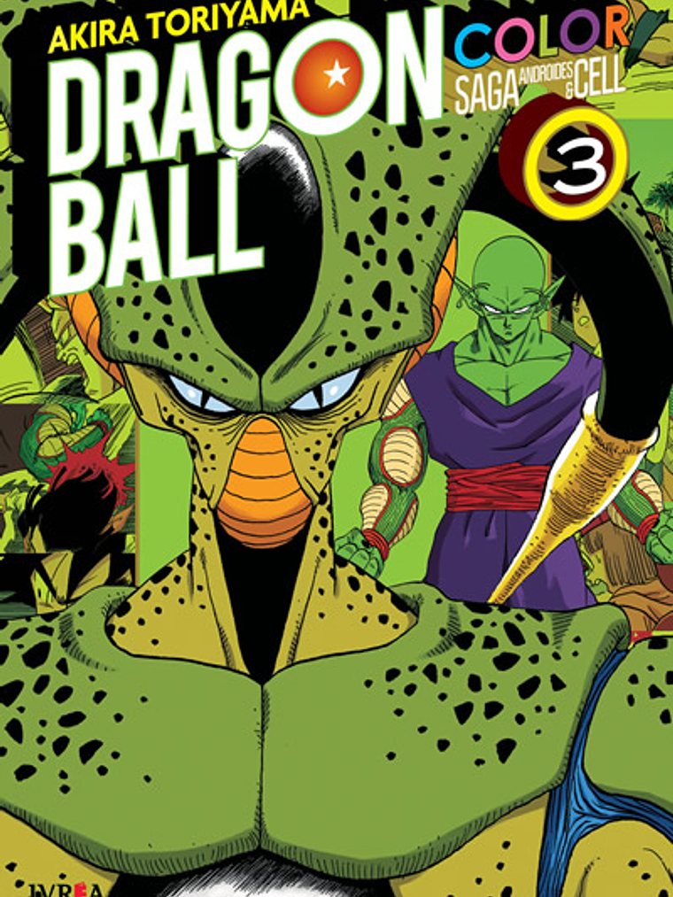 DRAGON BALL COLOR SAGA CELL 3 - IVREA ARGENTINA 1
