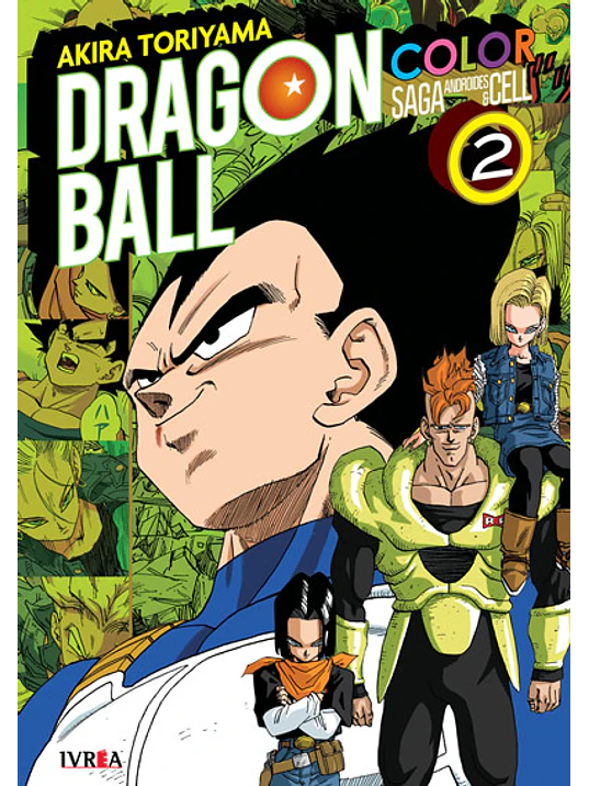 DRAGON BALL COLOR SAGA CELL 2 - IVREA ARGENTINA 1
