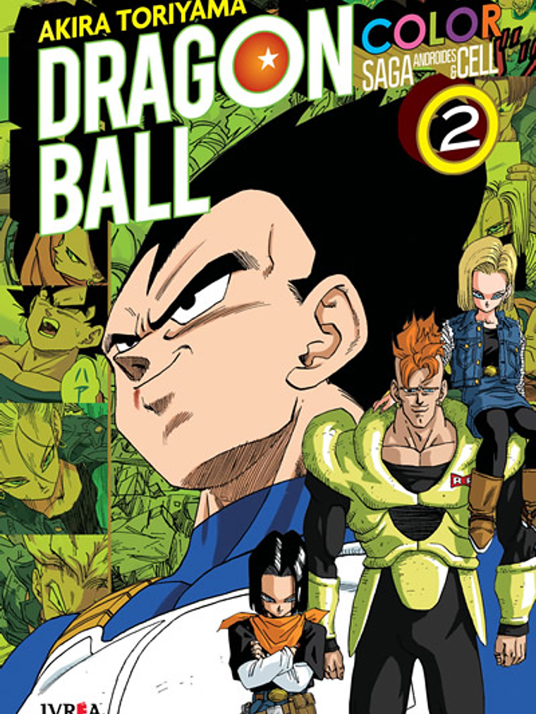 DRAGON BALL COLOR SAGA CELL 2 - IVREA ARGENTINA 1
