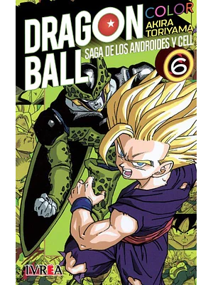 DRAGON BALL COLOR SAGA CELL 6 - IVREA ARGENTINA