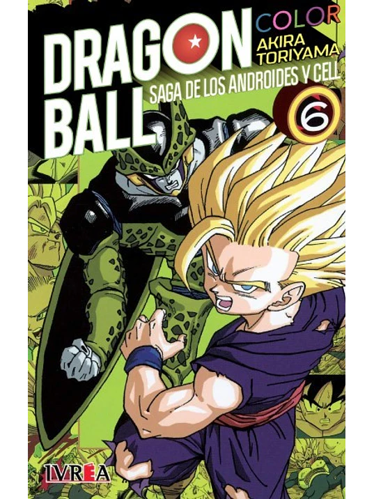 DRAGON BALL COLOR SAGA CELL 6 - IVREA ARGENTINA 1