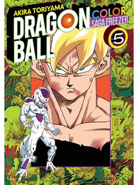 DRAGON BALL COLOR SAGA FREEZER 5 - IVREA ARGENTINA 1