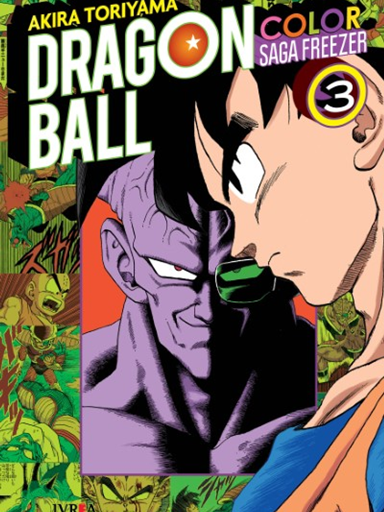 DRAGON BALL COLOR SAGA FREEZER 3 - IVREA ARGENTINA 1