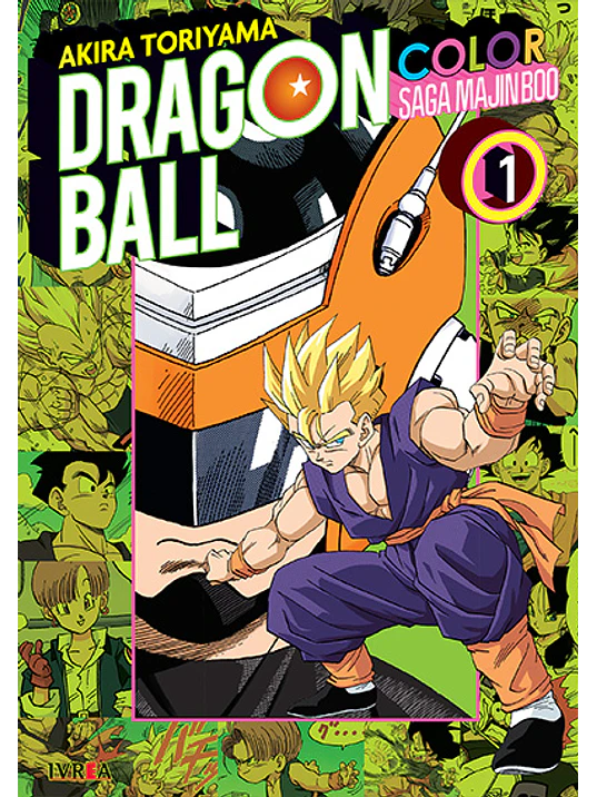 DRAGON BALL COLOR SAGA MAJINBOO 1 - IVREA ARGENTINA 1