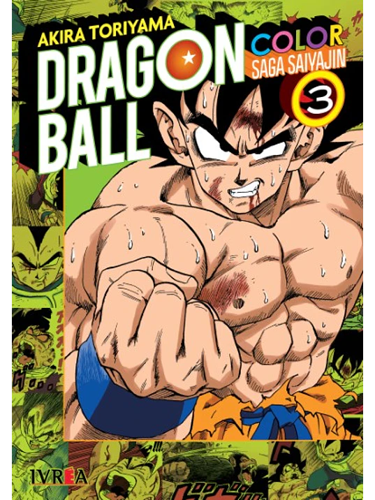 DRAGON BALL COLOR SAGA SAIYAJIN 3 - IVREA ARGENTINA 1