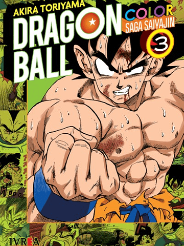 DRAGON BALL COLOR SAGA SAIYAJIN 3 - IVREA ARGENTINA