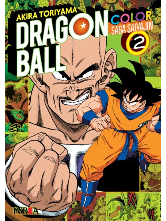 DRAGON BALL COLOR SAGA SAIYAJIN 2 - IVREA ARGENTINA 1
