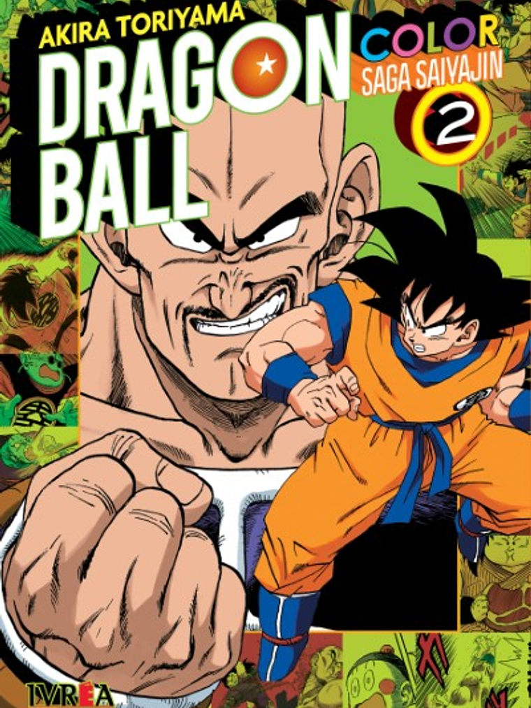 DRAGON BALL COLOR SAGA SAIYAJIN 2 - IVREA ARGENTINA 1