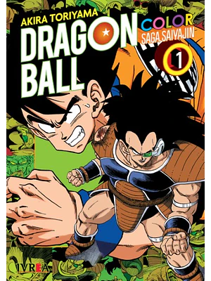 DRAGON BALL COLOR SAGA SAIYAJIN 1 - IVREA ARGENTINA