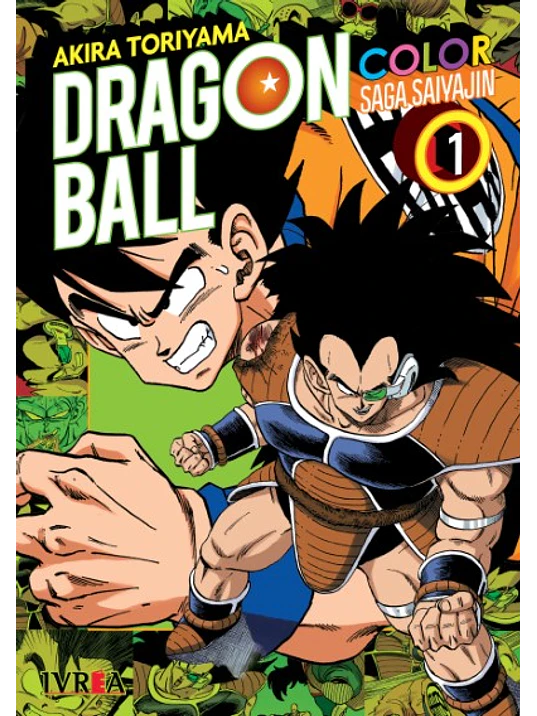 DRAGON BALL COLOR SAGA SAIYAJIN 1 - IVREA ARGENTINA 1