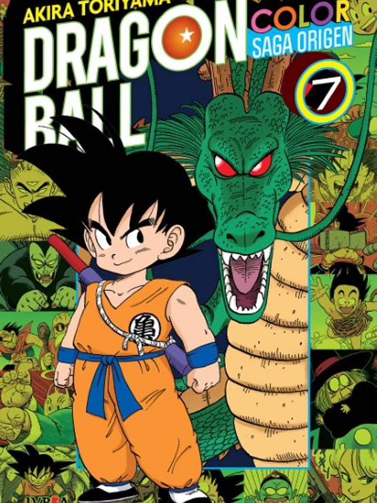 DRAGON BALL COLOR SAGA ORIGEN 7 - IVREA ARGENTINA 1