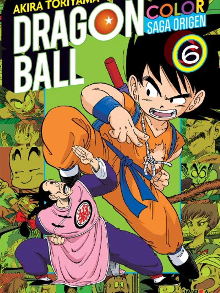 DRAGON BALL COLOR SAGA ORIGEN 6 - IVREA ARGENTINA 1