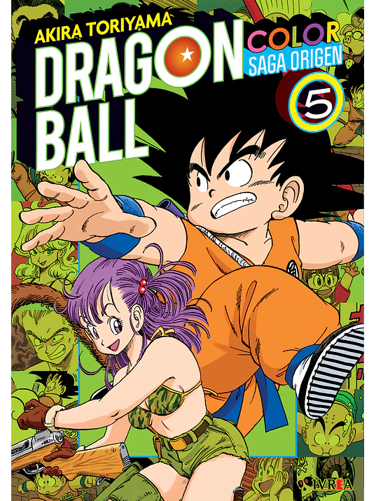 DRAGON BALL COLOR SAGA ORIGEN 5 - IVREA ARGENTINA 1