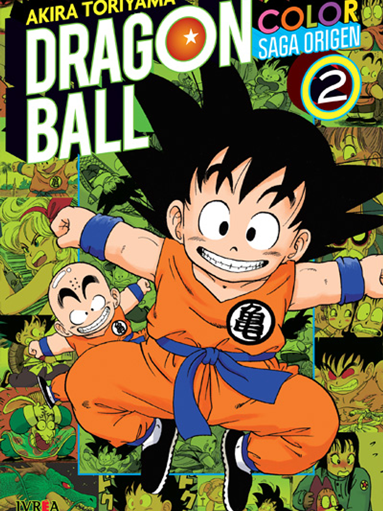 DRAGON BALL COLOR SAGA ORIGEN 2 - IVREA ARGENTINA 1