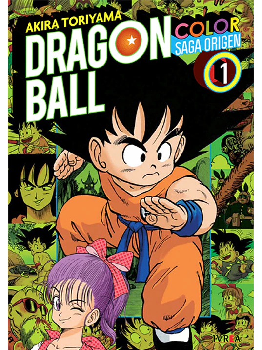 DRAGON BALL COLOR SAGA ORIGEN 1 - IVREA ARGENTINA 1