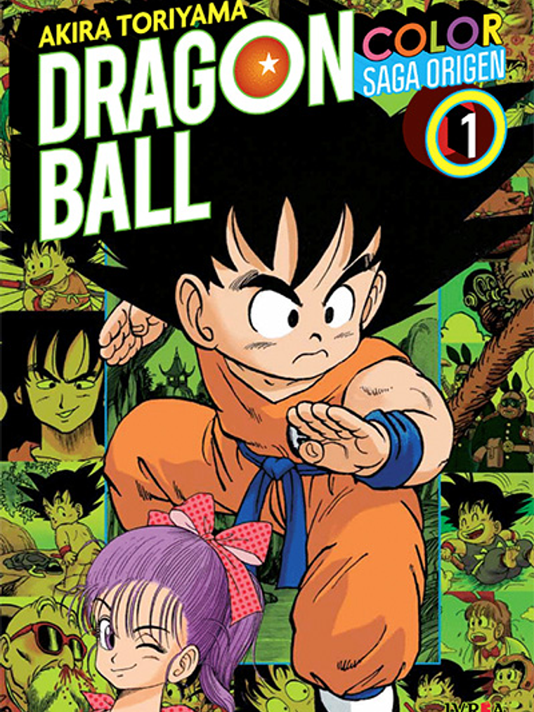 DRAGON BALL COLOR SAGA ORIGEN 1 - IVREA ARGENTINA 1
