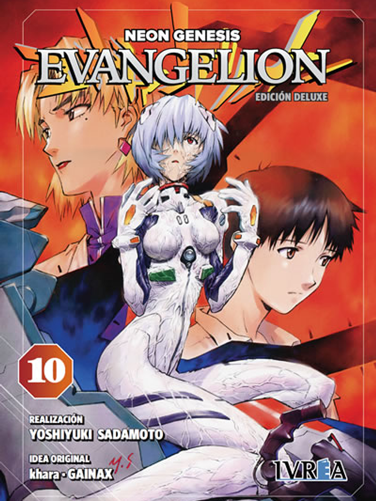 EVANGELION EDICION DELUXE 10 - IVREA ARGENTINA 1