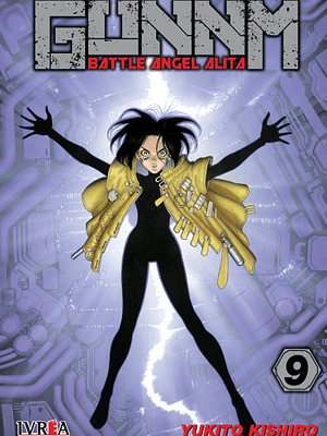 GUNNM BATTLE ANGEL ALITA 09 - IVREA ARGENTINA