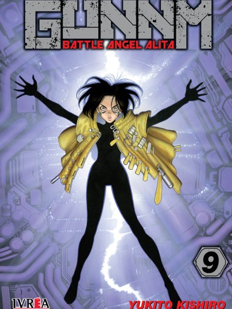 GUNNM BATTLE ANGEL ALITA 09 - IVREA ARGENTINA 1