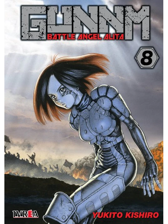 GUNNM BATTLE ANGEL ALITA 08 - IVREA ARGENTINA 1
