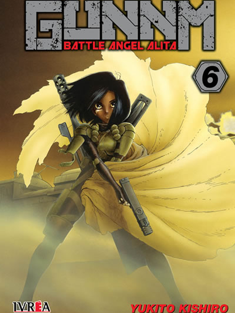 GUNNM BATTLE ANGEL ALITA 06 - IVREA ARGENTINA 1