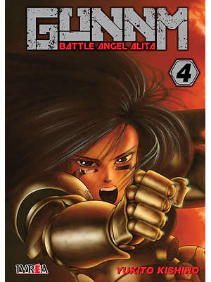 GUNNM BATTLE ANGEL ALITA 04 - IVREA ARGENTINA
