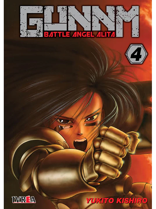 GUNNM BATTLE ANGEL ALITA 04 - IVREA ARGENTINA 1