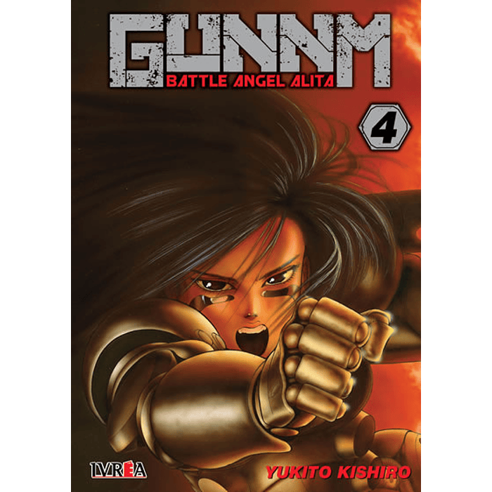 GUNNM BATTLE ANGEL ALITA 04 - IVREA ARGENTINA