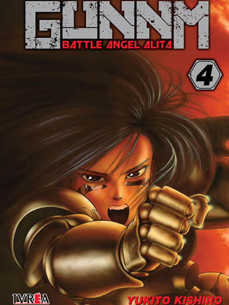GUNNM BATTLE ANGEL ALITA 04 - IVREA ARGENTINA 1