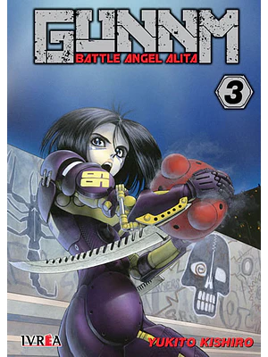 GUNNM BATTLE ANGEL ALITA 03 - IVREA ARGENTINA
