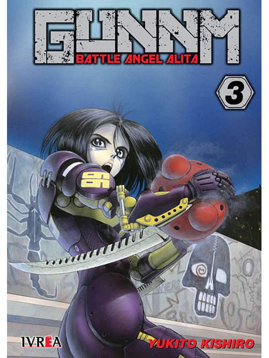 GUNNM BATTLE ANGEL ALITA 03 - IVREA ARGENTINA 1