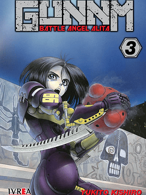 GUNNM BATTLE ANGEL ALITA 03 - IVREA ARGENTINA