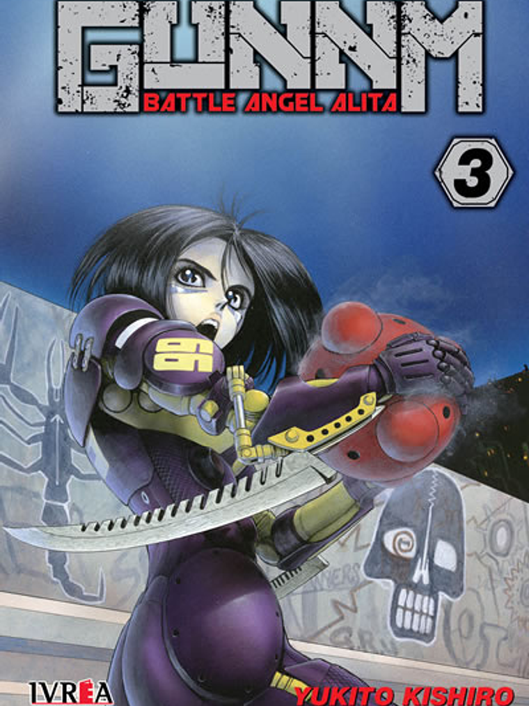 GUNNM BATTLE ANGEL ALITA 03 - IVREA ARGENTINA 1
