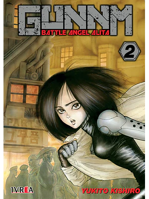 GUNNM BATTLE ANGEL ALITA 02 - IVREA ARGENTINA