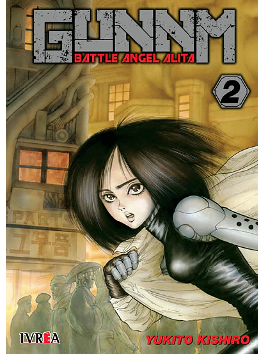 GUNNM BATTLE ANGEL ALITA 02 - IVREA ARGENTINA 1