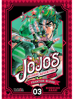 JOJOS BIZARRE ADVENTURES PARTE 1 PHANTOM BLOOD - 03 - IVREA ARGENTINA