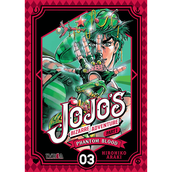 JOJOS BIZARRE ADVENTURES PARTE 1 PHANTOM BLOOD - 03 - IVREA ARGENTINA