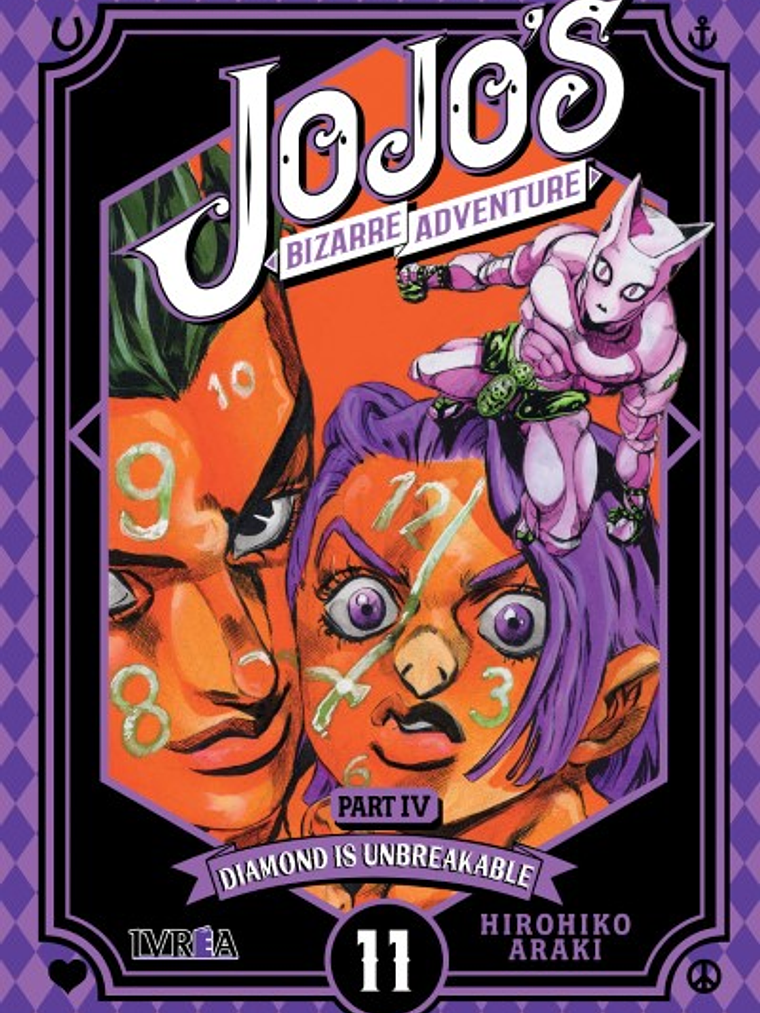 JOJOS BIZARRE ADVENTURES PARTE 4 DIAMOND IS UNBREAKABLE - 11 - IVREA ARGENTINA 1